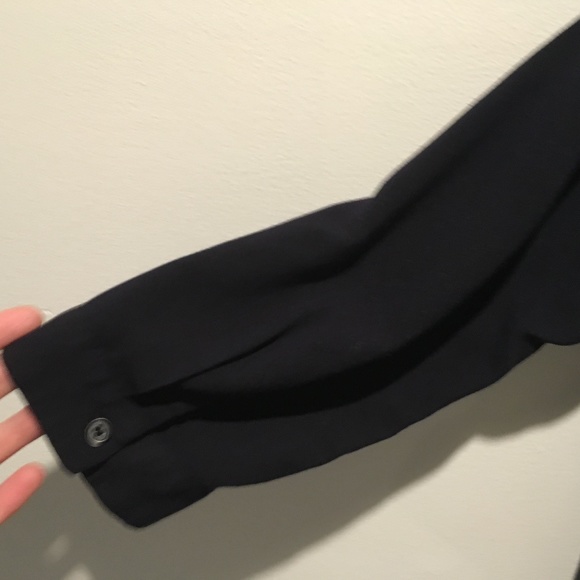 Navy blue Uniqlo blouse XS. MOVING SALE - LAST CHANCE - Picture 6 of 12